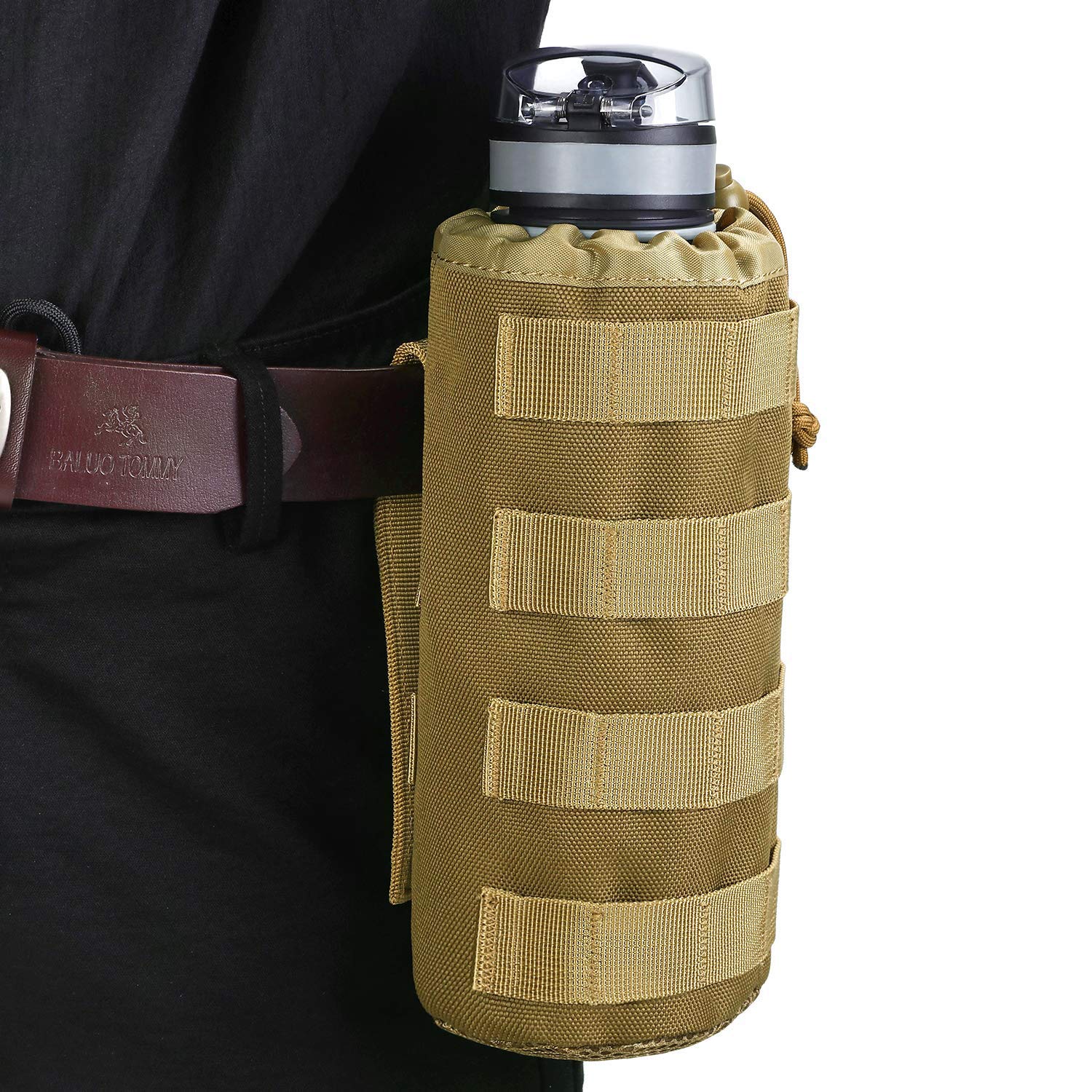 Outdoor sports water bottle bag, multifunctional MOLLE accessory