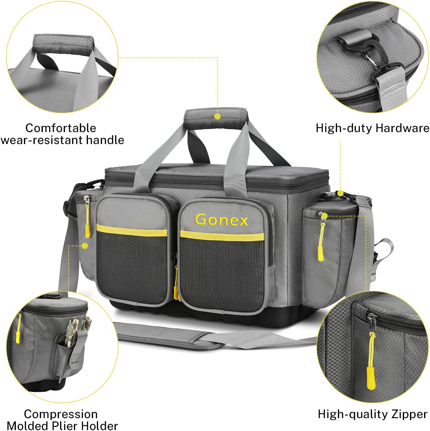  X Strike Fishing Tackle Bag, Fishing Bag Waterproof