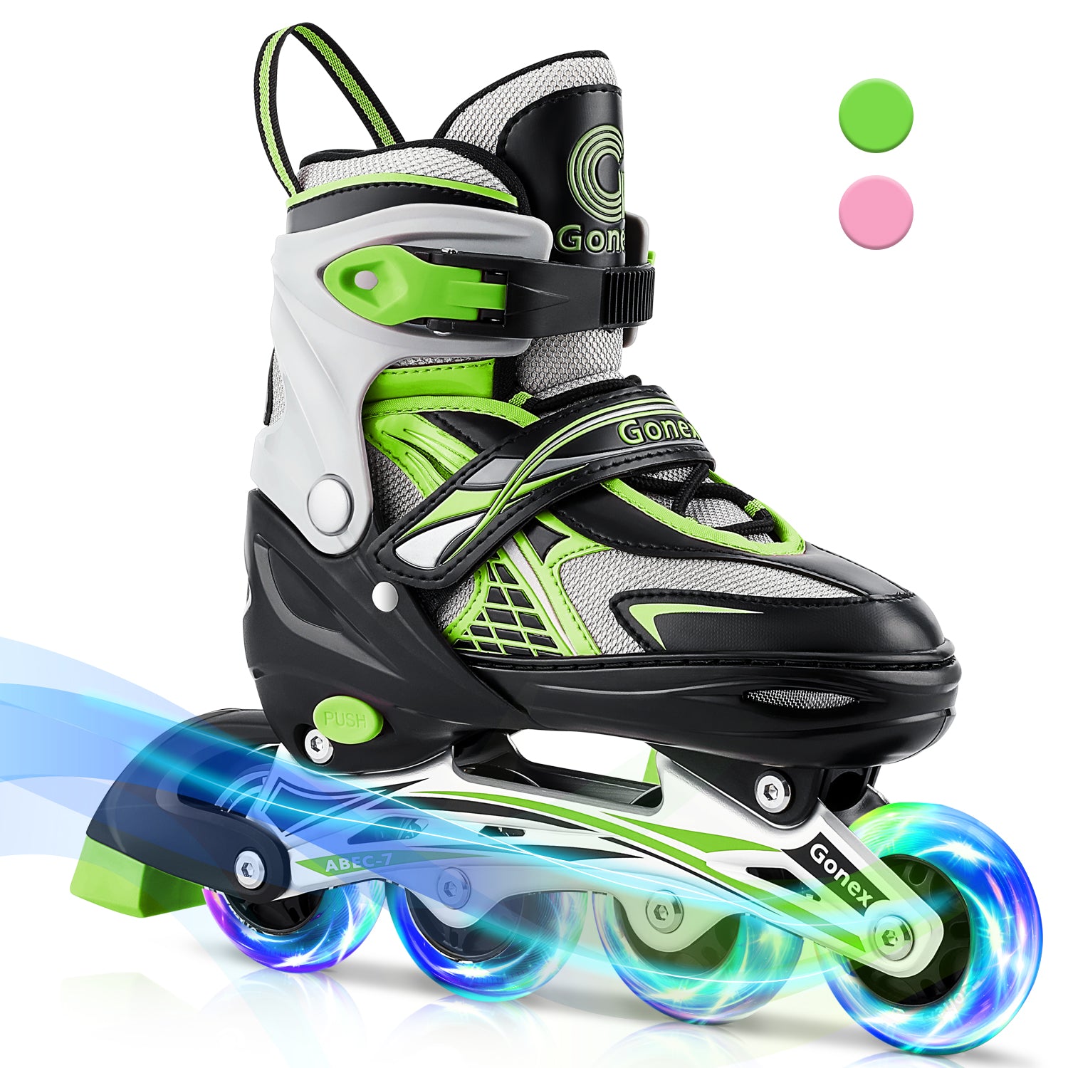 Gonex Inline-Skates für Mädchen, Jungen und Kinder