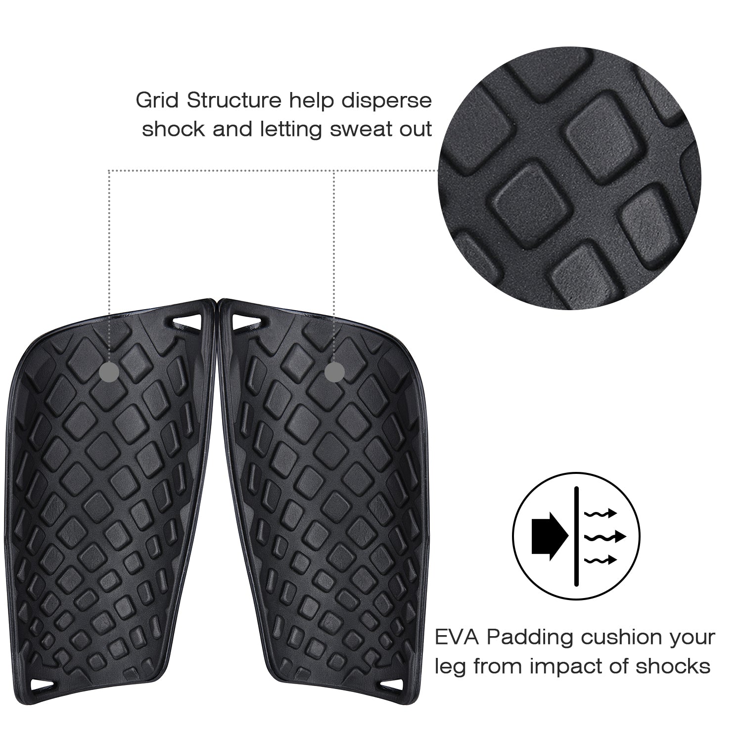 Gonex Soccer Shin Guards for Kids Adult