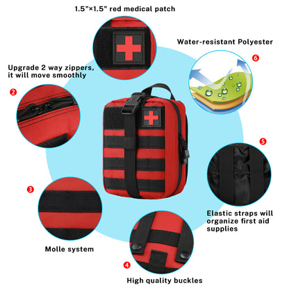 Gonex MOLLE Medical Pouch EMT Erste-Hilfe-Tasche