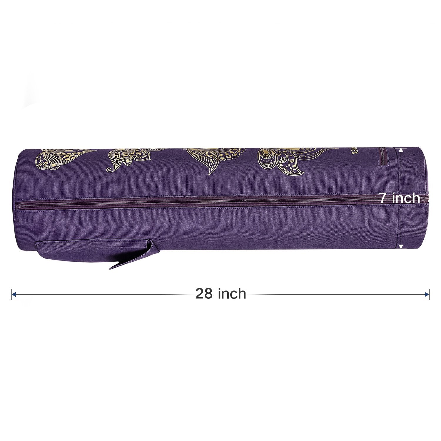 Gonex Full-Zip Yoga Mat Bag with 2 Cargo Pockets