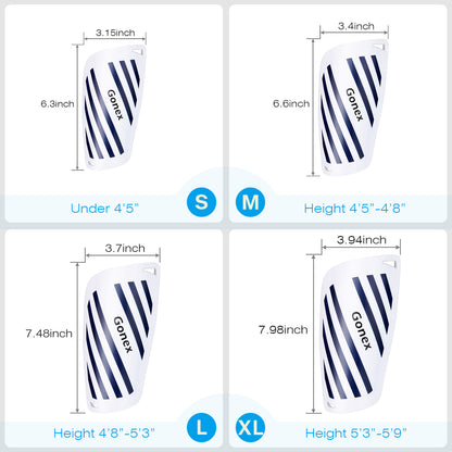 Gonex Soccer Schienbeinschoner für Kinder und Erwachsene