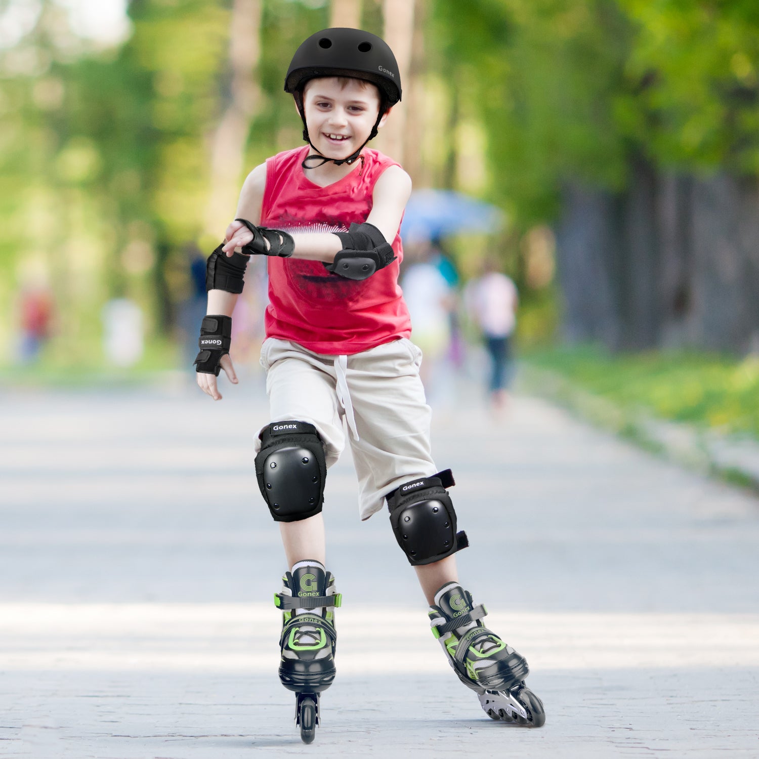 Roller Skates for Girls Boys and Kids, 4 Size Adjustable Toddler Roller  Skates