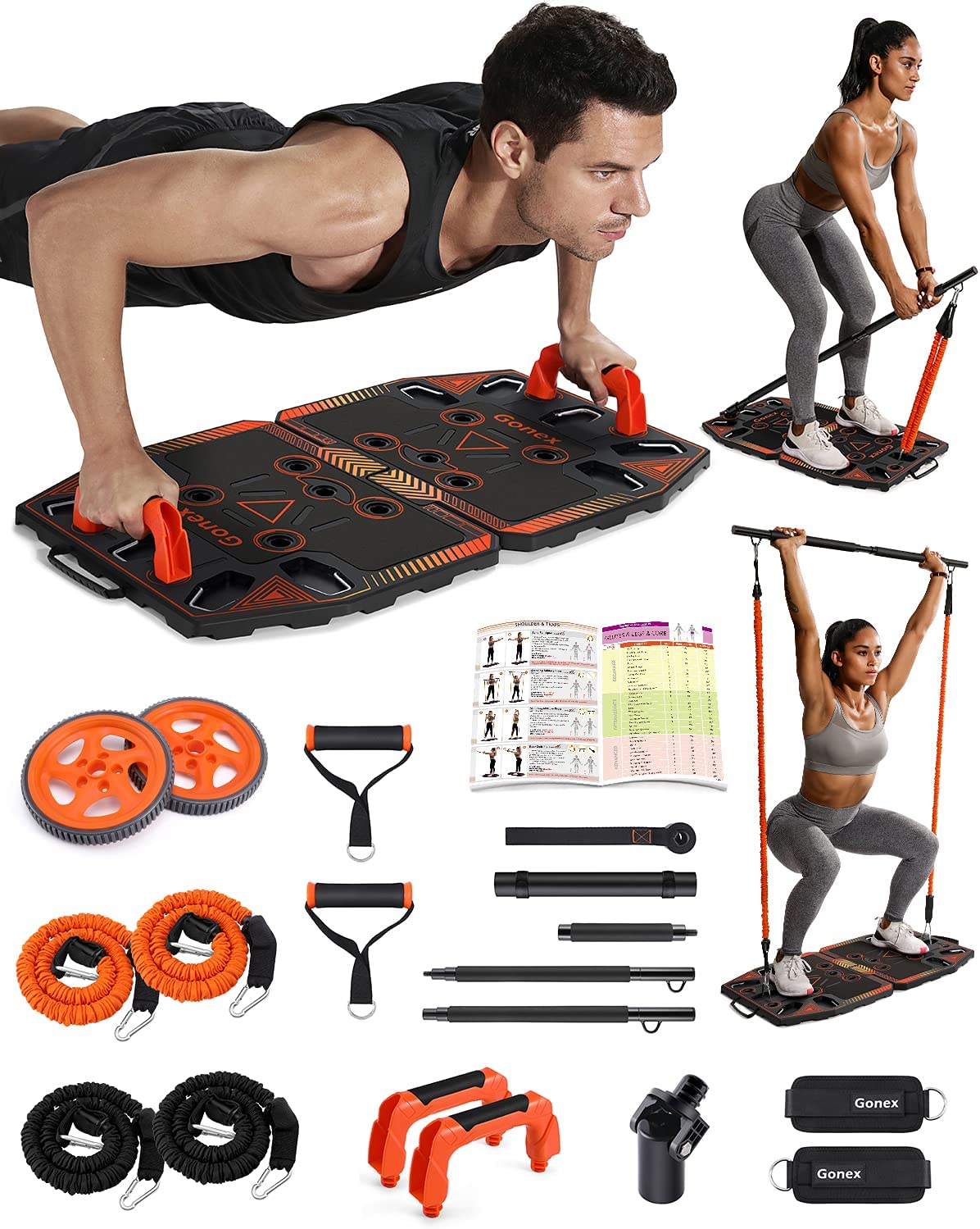 Gonex Portable Home Gym Workout Equipment