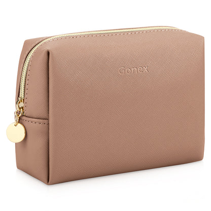 Gonex Portable Water-Resistant Small Makeup Bag