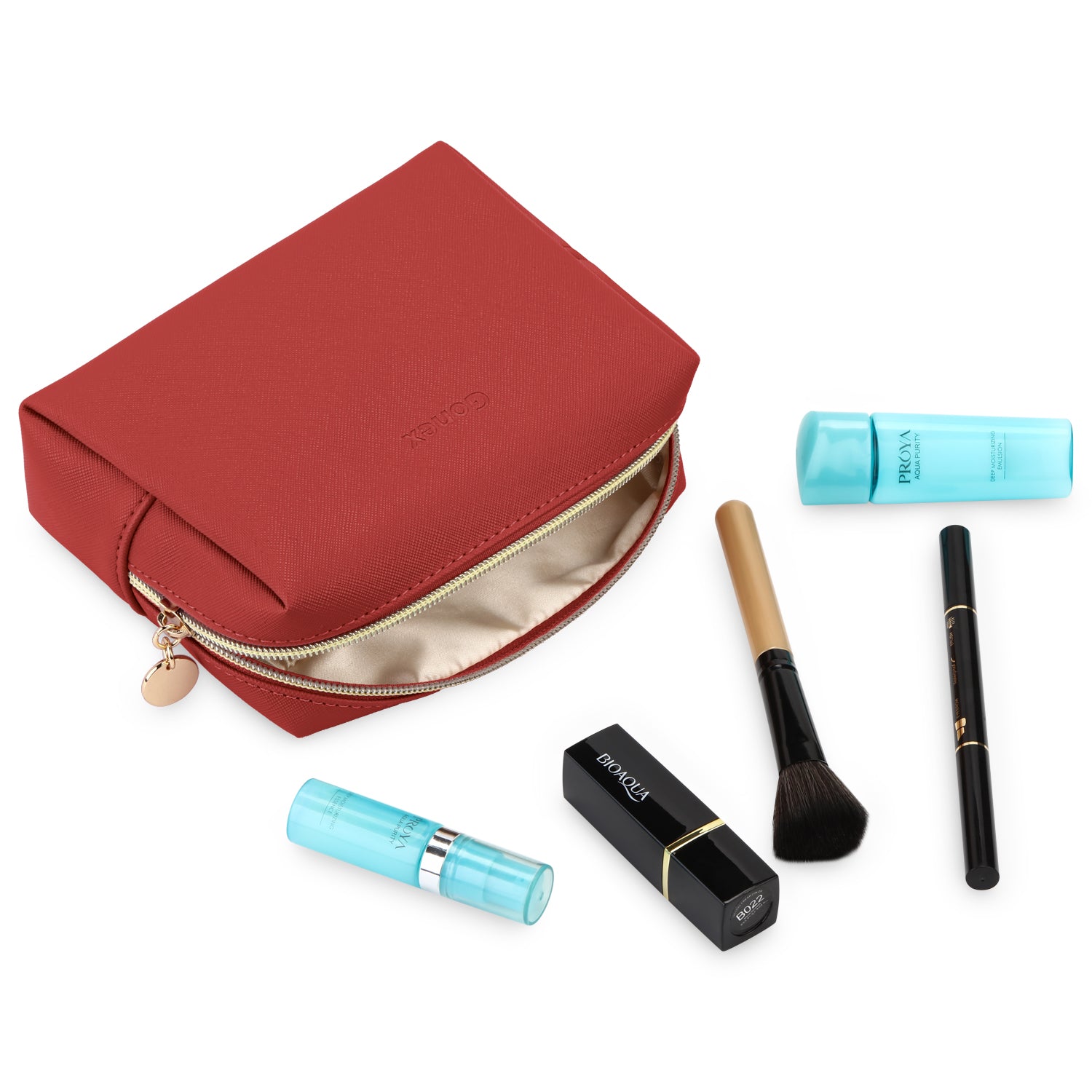 Gonex Portable Small Makeup Bag