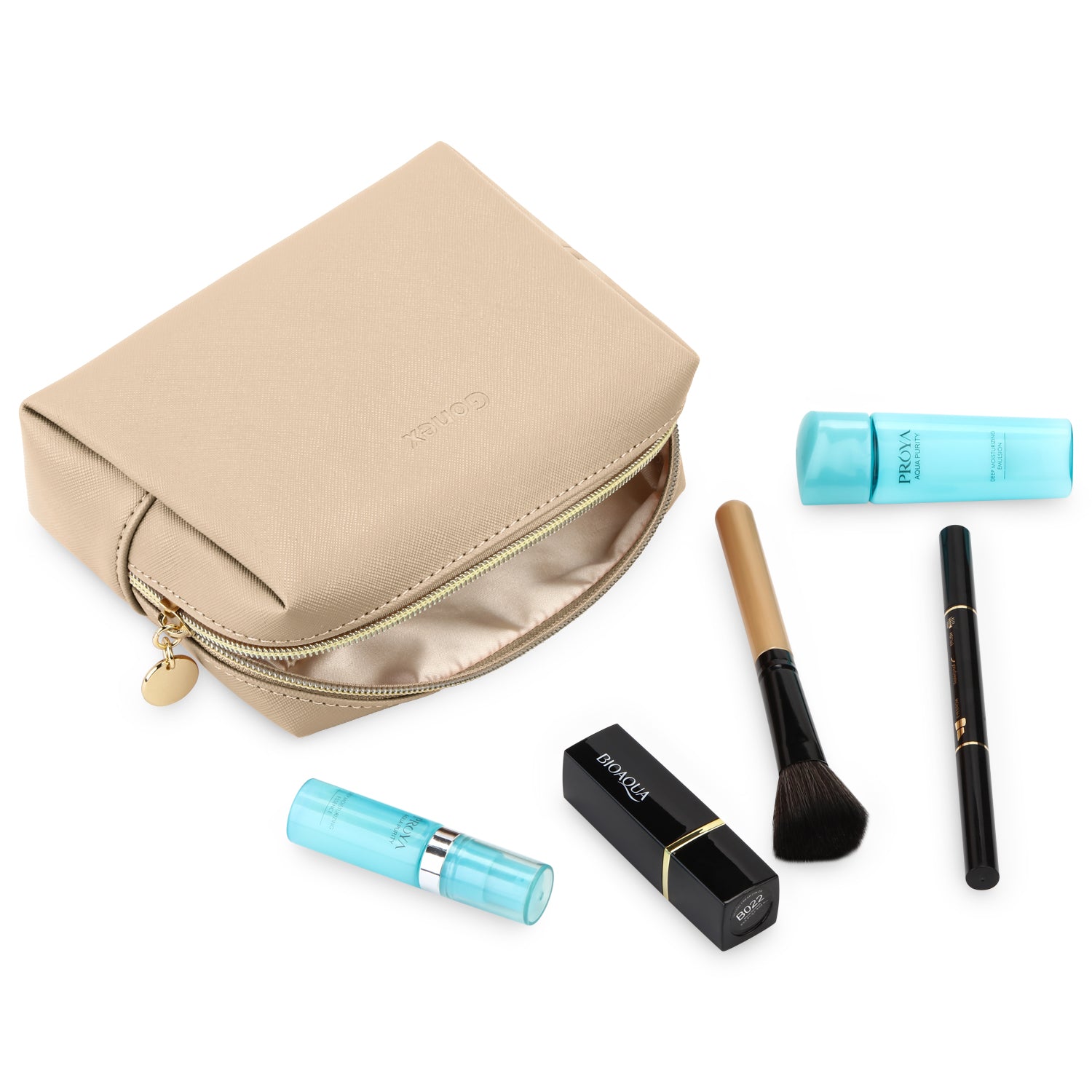 Gonex Portable Small Makeup Bag