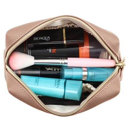 Gonex Portable Water-Resistant Small Makeup Bag